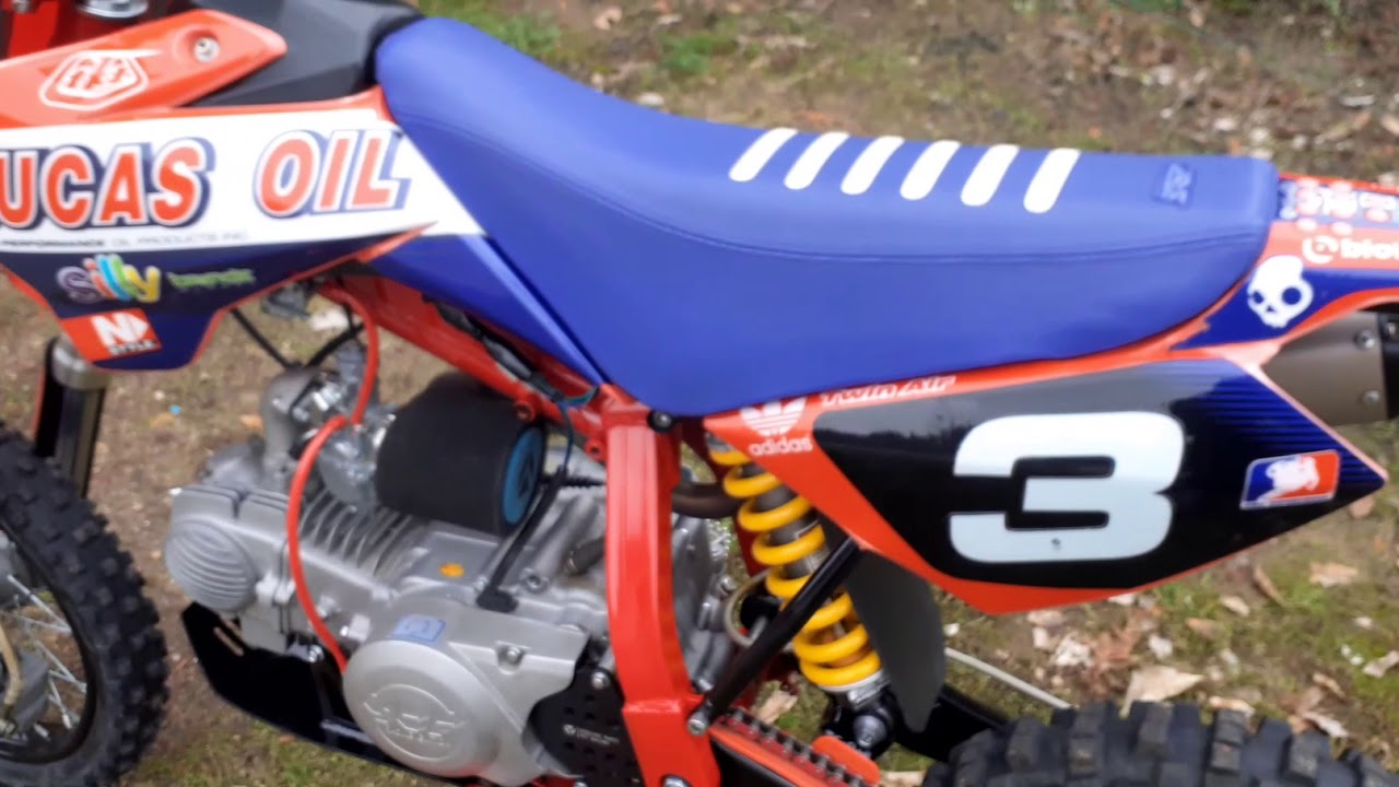 Remise à neuf ycf 150 pit bike