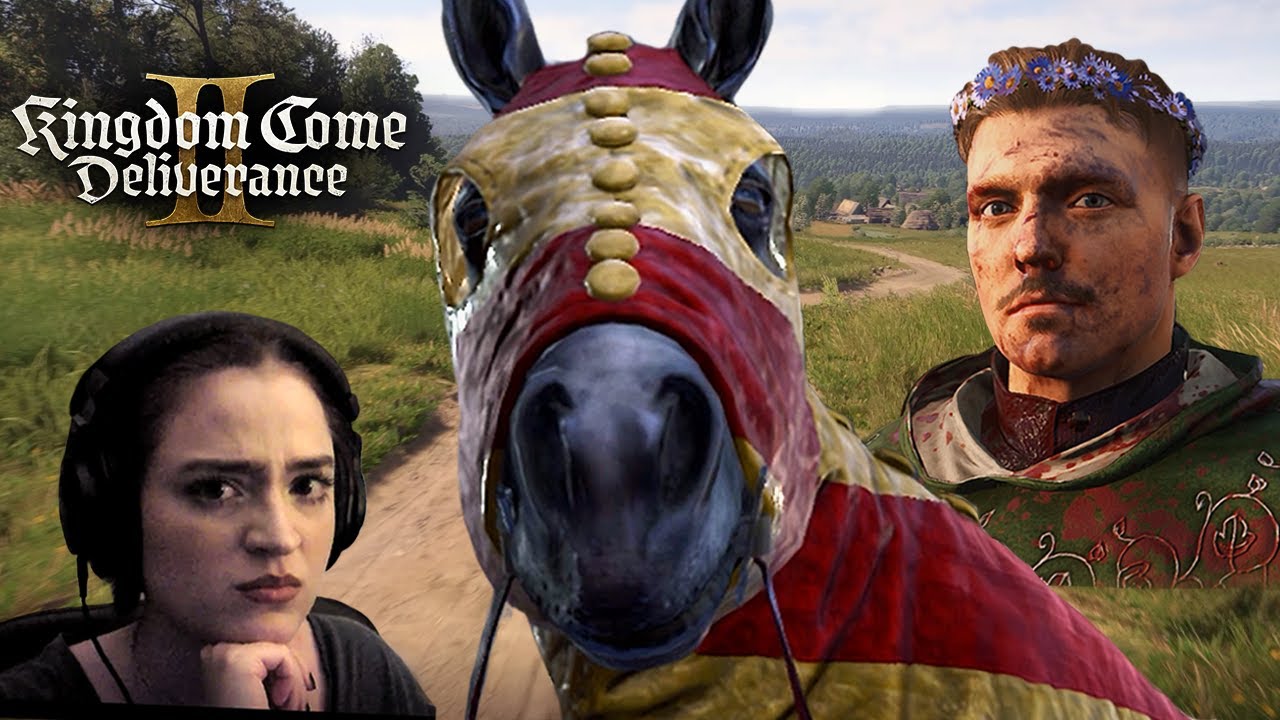 Kingdom Come Deliverance 2 - How to (not) ride a horse 101 (Gameplay)