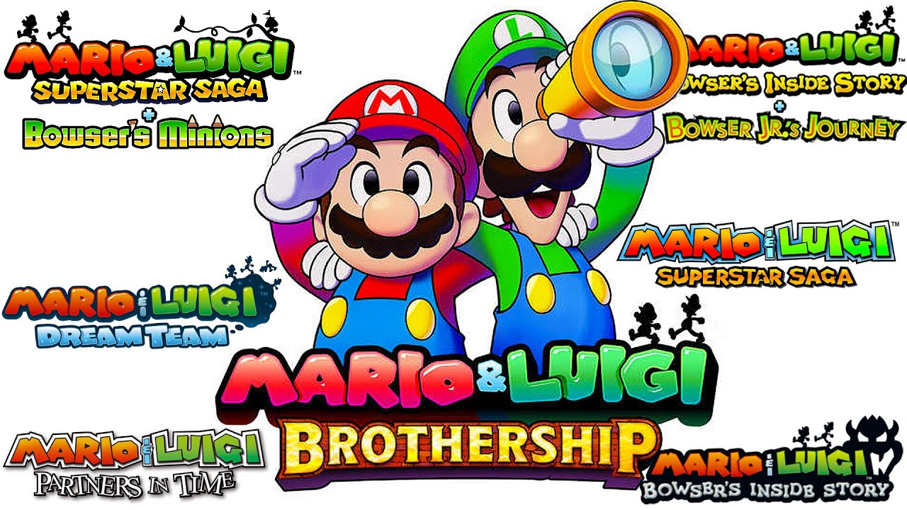 Все трейлеры игр Mario & Luigi (2003-2025)
