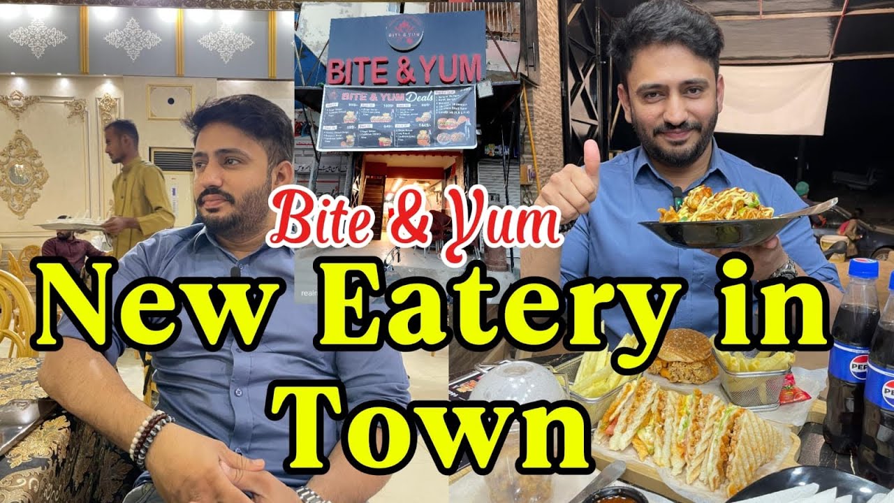 Bite & Yum New eatery in Malir halt 😊 Invite, Raat ko hai event 