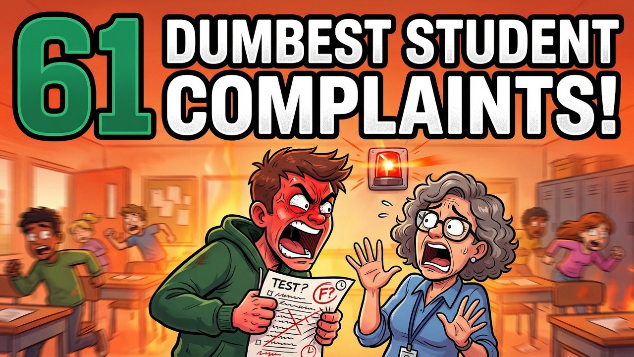 61 DUMBEST Student Complaints Ever 😂 Teachers Are Officially Done!
