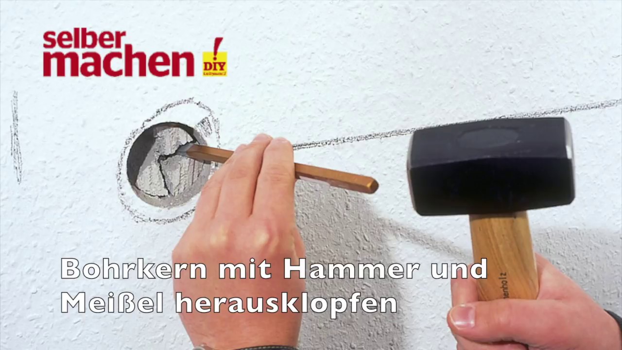 Kabel unter Putz legen: So geht's richtig