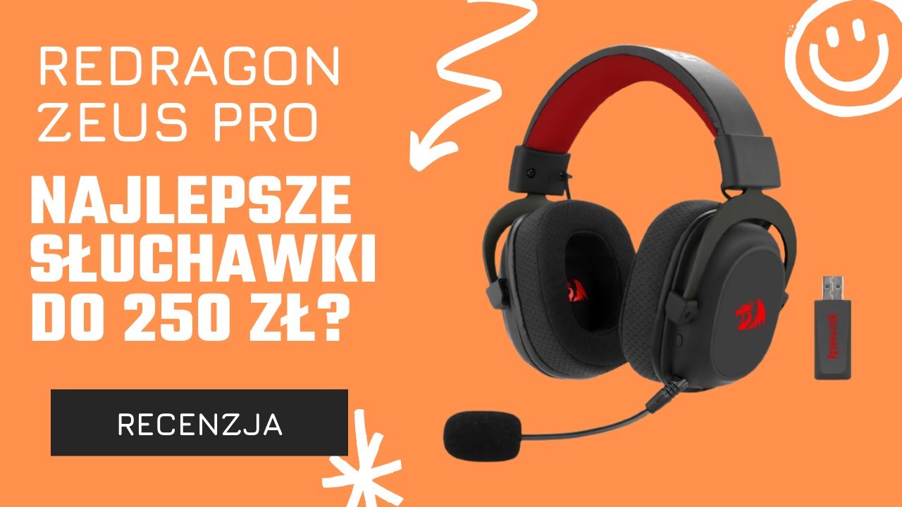 Najlepsze słuchawki do 300zł? Redragon Zeus PRO lepsze od Logitech?