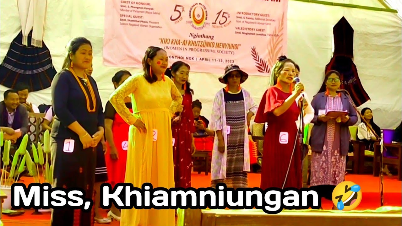 Miss, Khiamniungan 2023  || Special presentation by Thang Nokyan Menyiu Hoikam