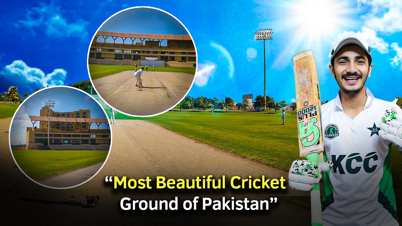 I Played Cricket at the MOST BEAUTIFUL Cricket Ground of PAKISTAN! 😍
