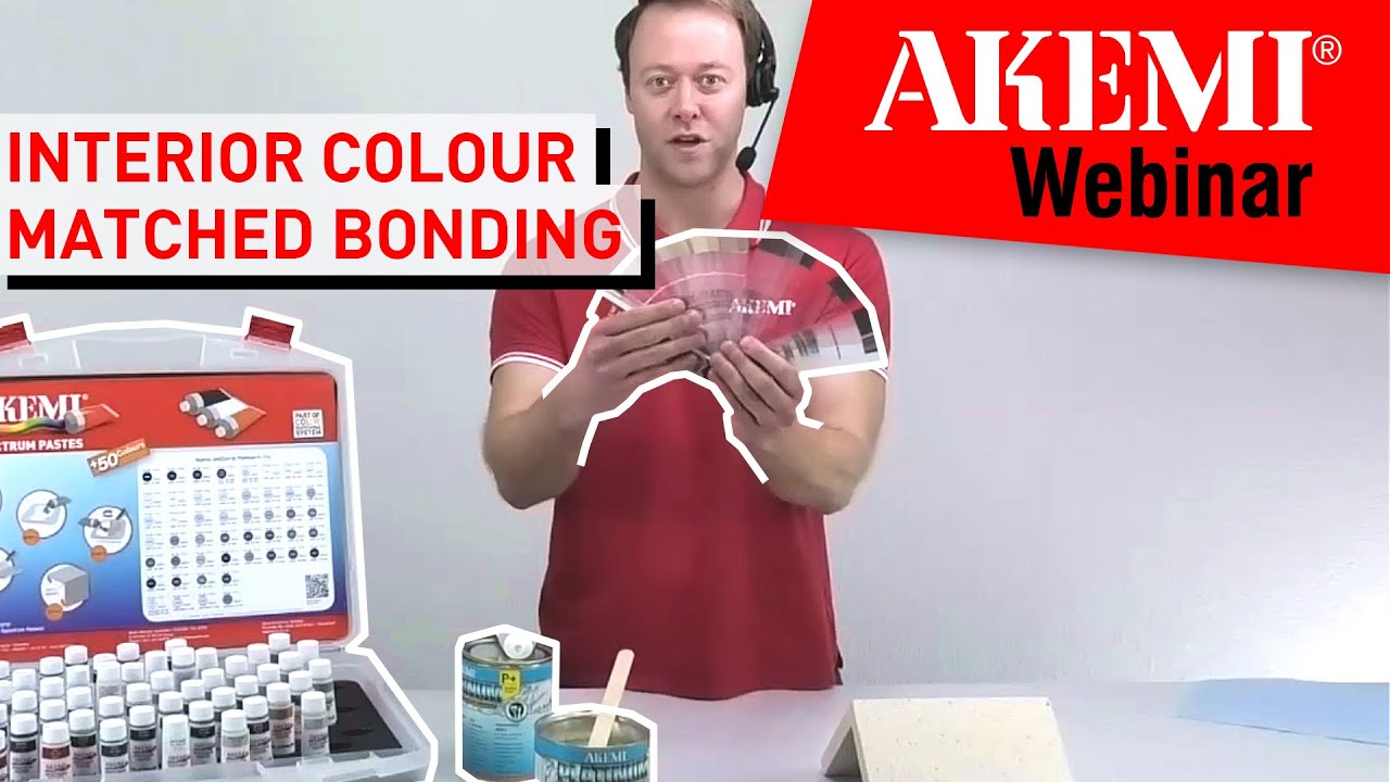 Interior colour matched bonding – Webinar: Correct colour matching and easy and safe application!