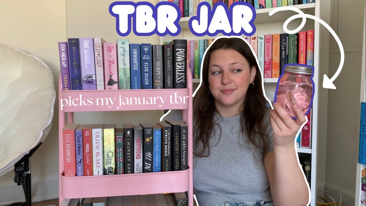 TBR jar prompts choose my January reads!! 📚❄️🤍 *my january tbr*