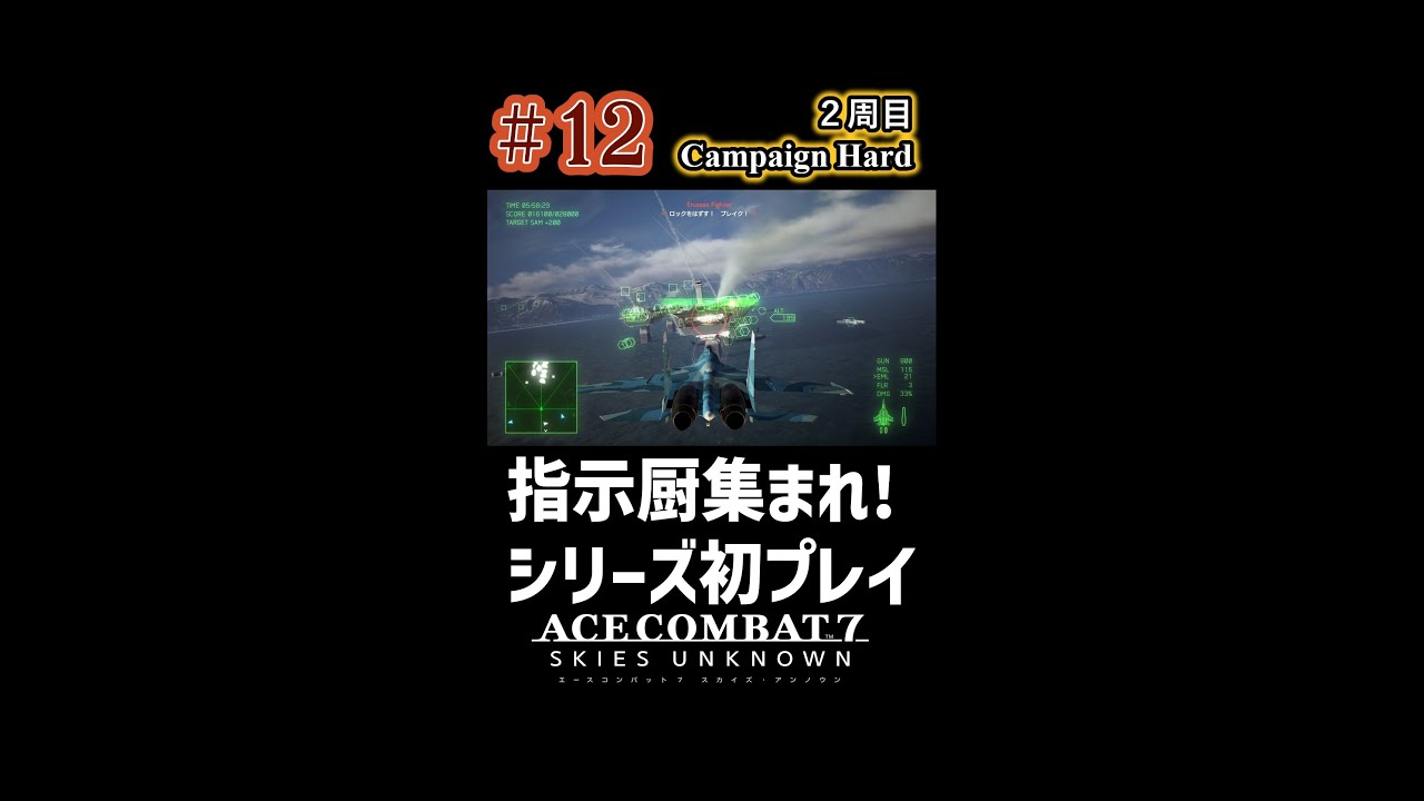 【縦型配信】【Ace Combat7】#12 お空のAC7をやっていく【エースコンバット7】【AC7】 #shorts
