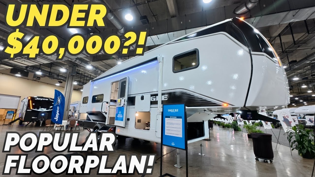 This fifth wheel RV is under $40,000?! 2026 Jayco Eagle 24MLE