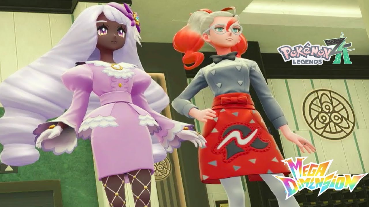 Tag Battle VS Jacinthe & Griselle Pokemon Legends Z-A Mega Dimension