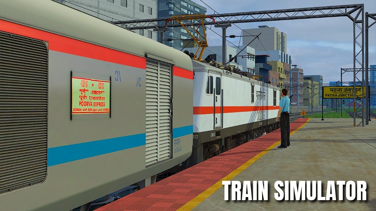NDLS-HWH POORVA EXPRESS JOURNEY IN INDIAN TRAIN SIMULATOR || Part-3