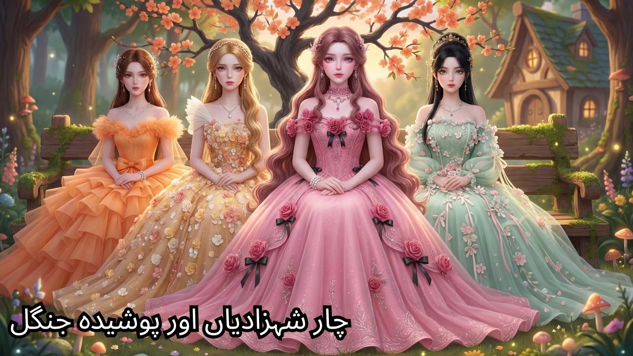 The Princesses and the Secret Forest - शहज़ादियाँ और छिपा हुआ जंगल - Urdu/Hindi Fairy Tales