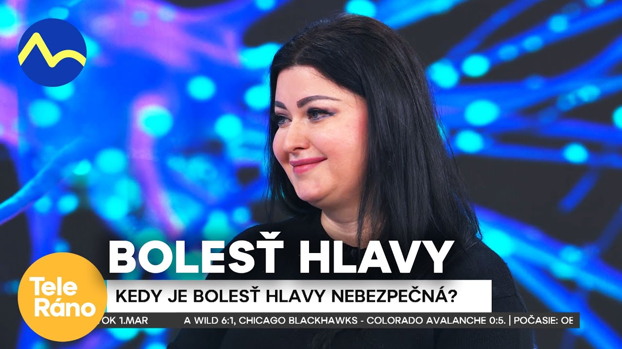 Kedy je bolesť hlavy nebezpečná? | Teleráno