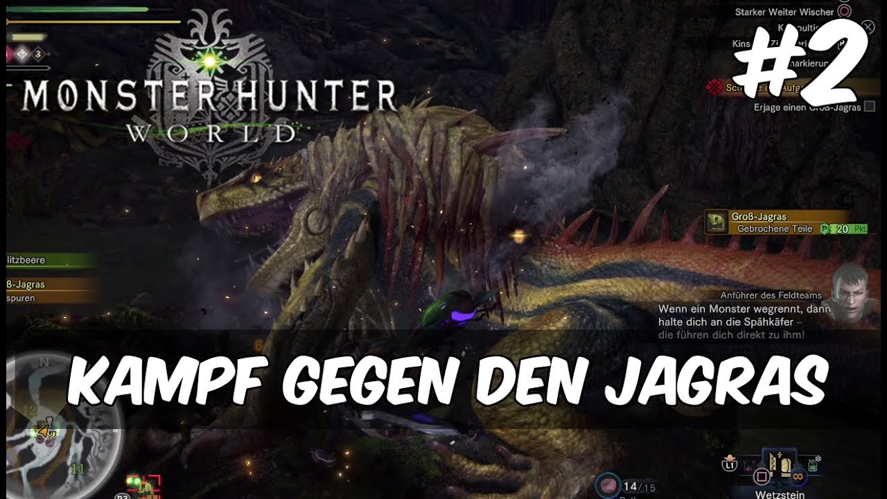 Monster Hunter World #2 - Kampf gegen den Jagras | [Gameplay | Deutsch]