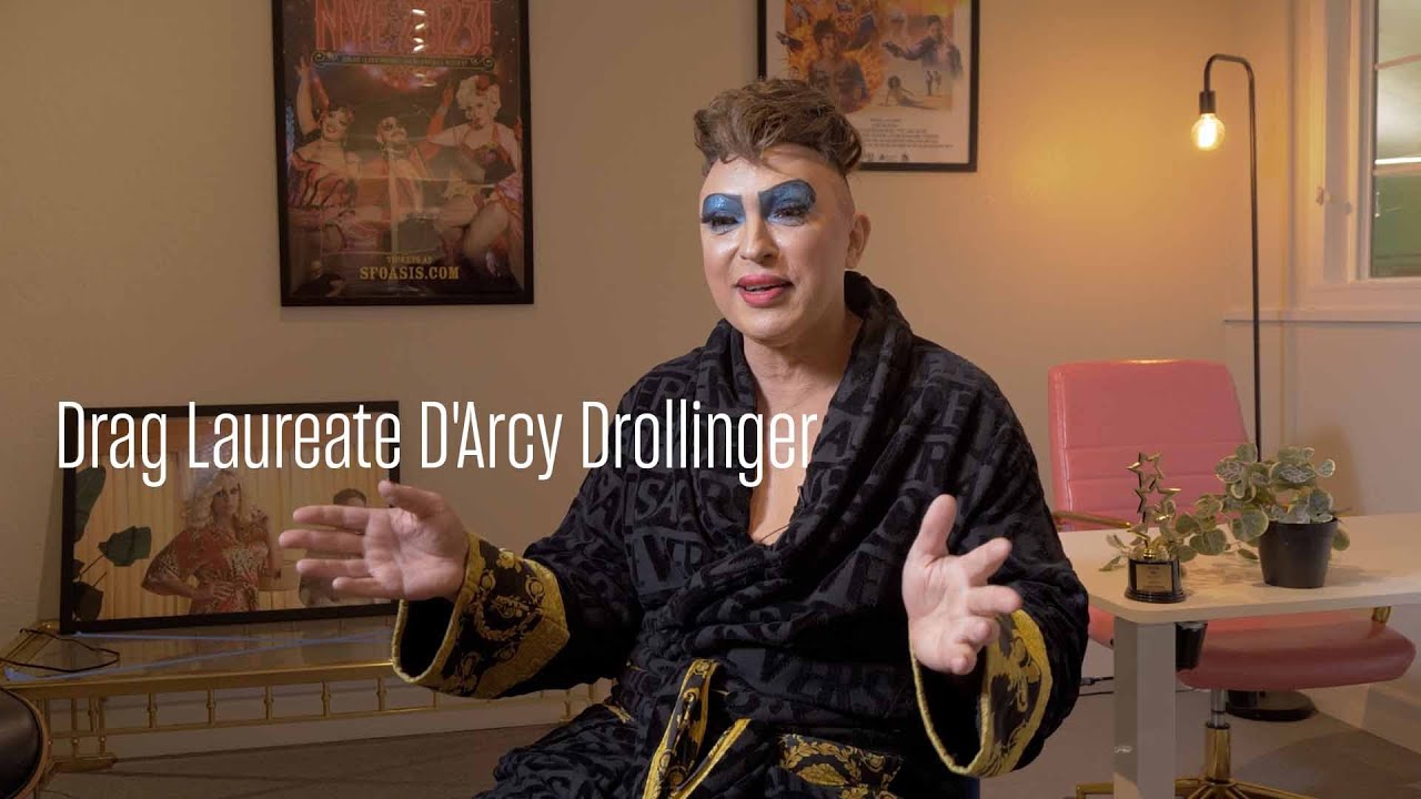 Flex your fabulous muscle with Drag Laureate and business leader D'Arcy Drollinger