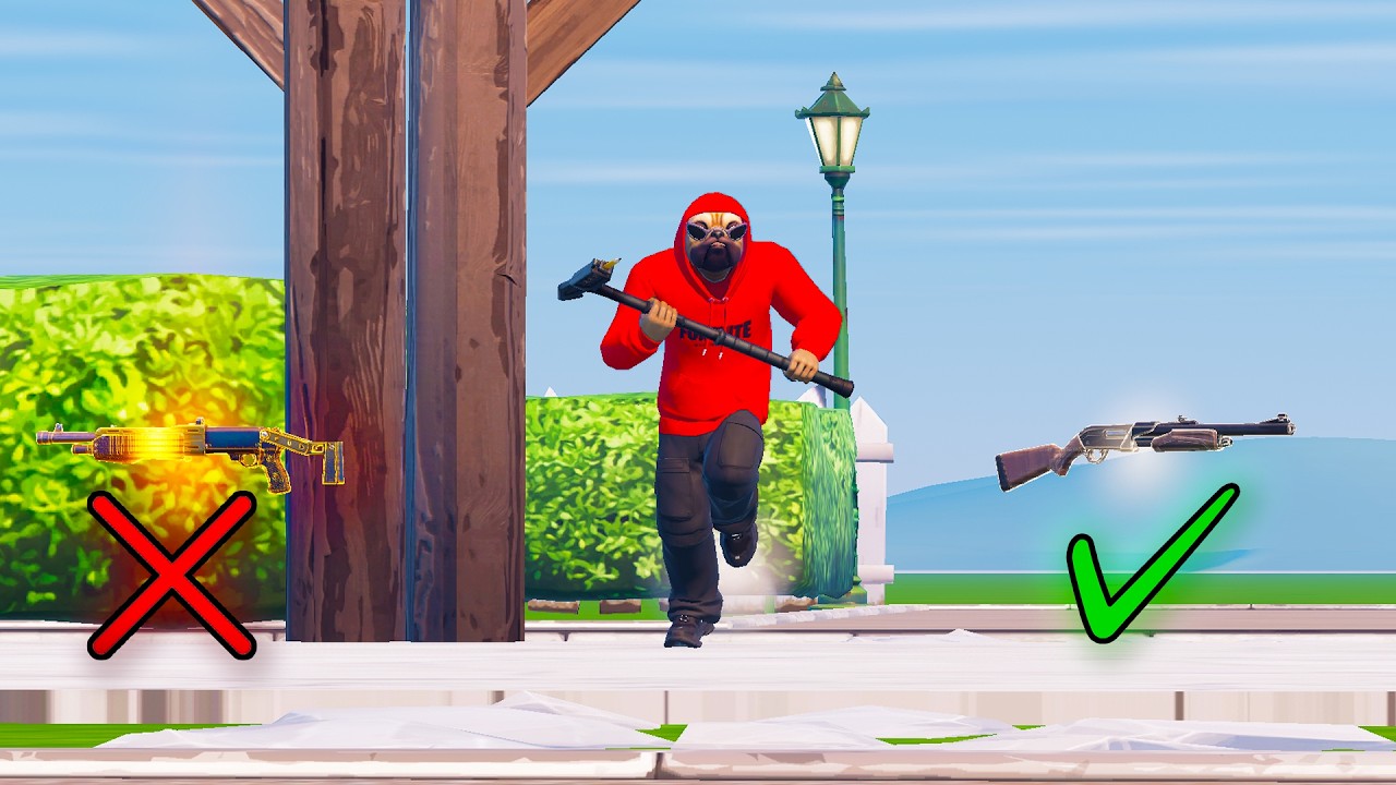 Only Using Common Loot in Fortnite