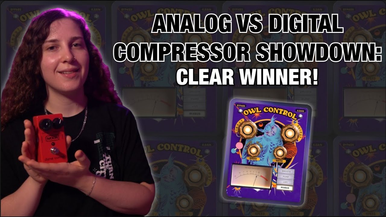 The Ultimate Guitar Pedal Showdown: Analog VS Digital Compressor