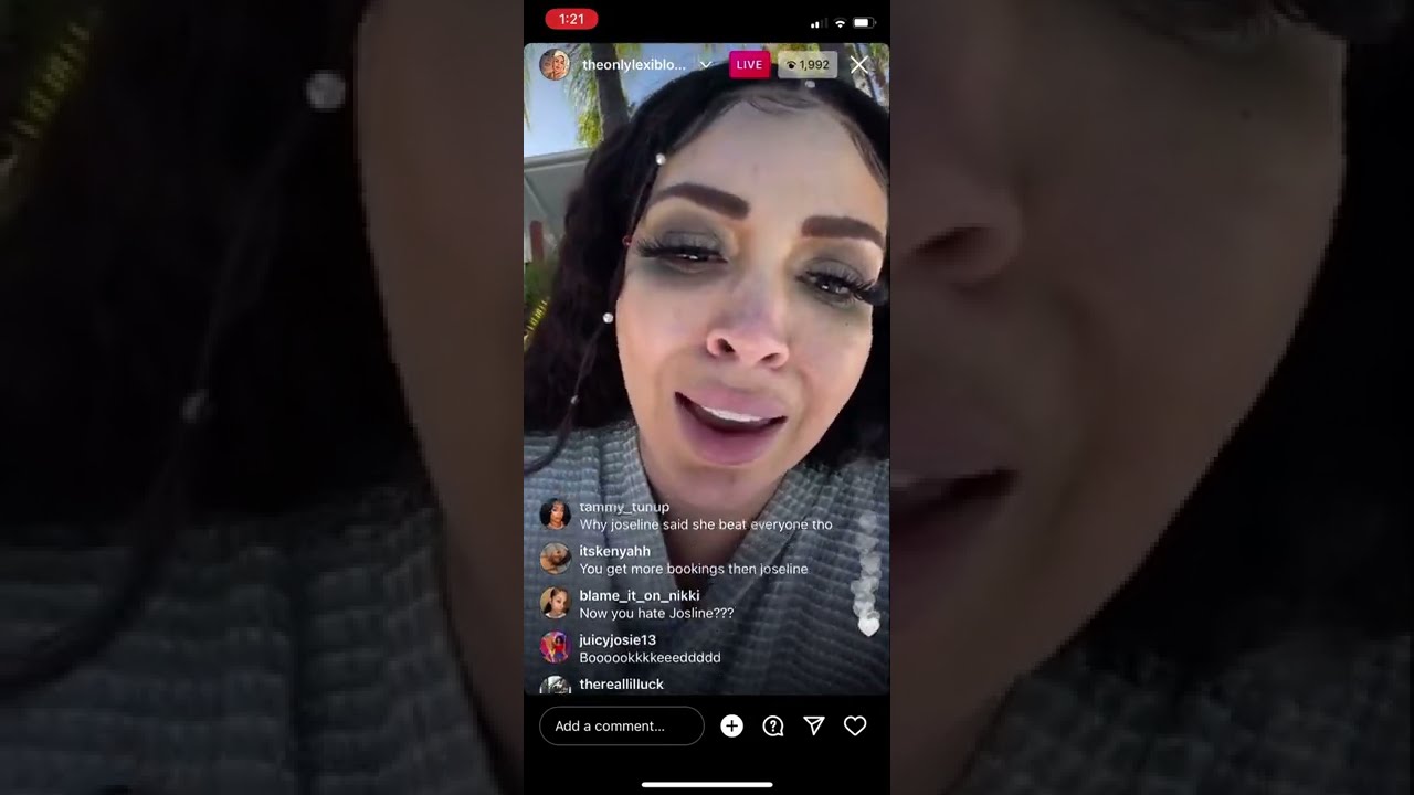 Lexi Blow Spills the beans on ballistic beats an Joseline Hernandez￼￼ #joselinescabaretseason3