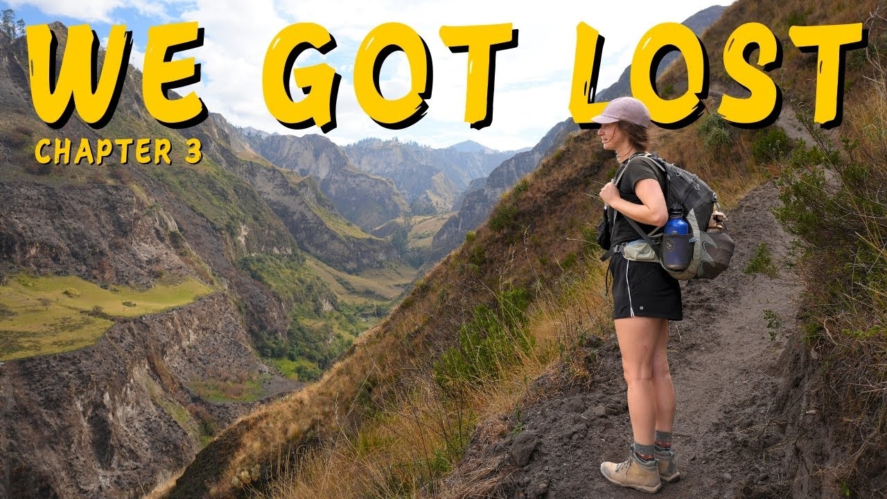 Hiking Alone in Ecuador’s Andes | Lost on the Stunning Quilotoa Loop 🇪🇨