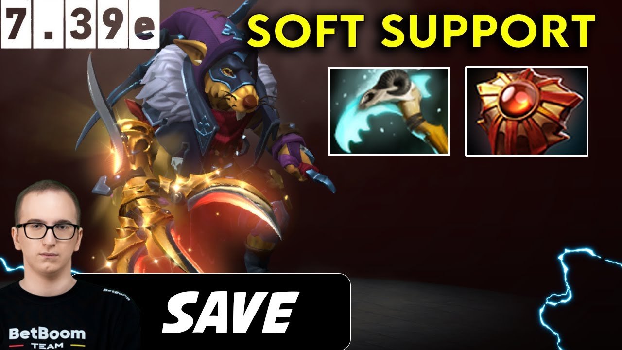 Save Bounty Hunter Soft Support - Patch 7.39e Pro Player Full Gameplay