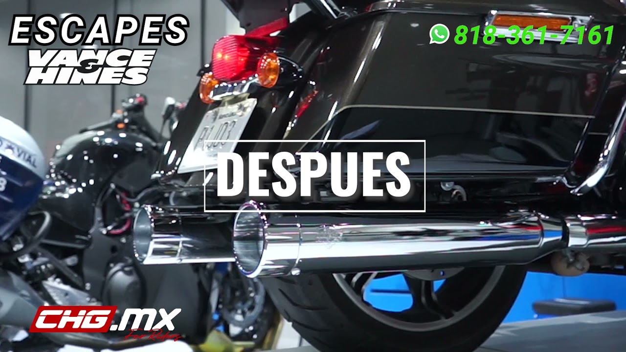 🏍⚡ &iexcl;El cambio de sonido en la Moto es RADICAL, los Escapes Overzised 450 de Vance & Hines