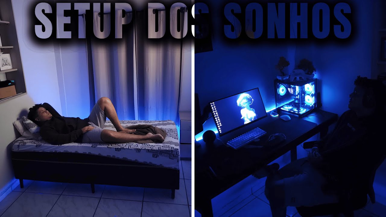 TRANSFORMEI MEU QUARTO EM UM QUARTO GAMER DOS SONHOS!