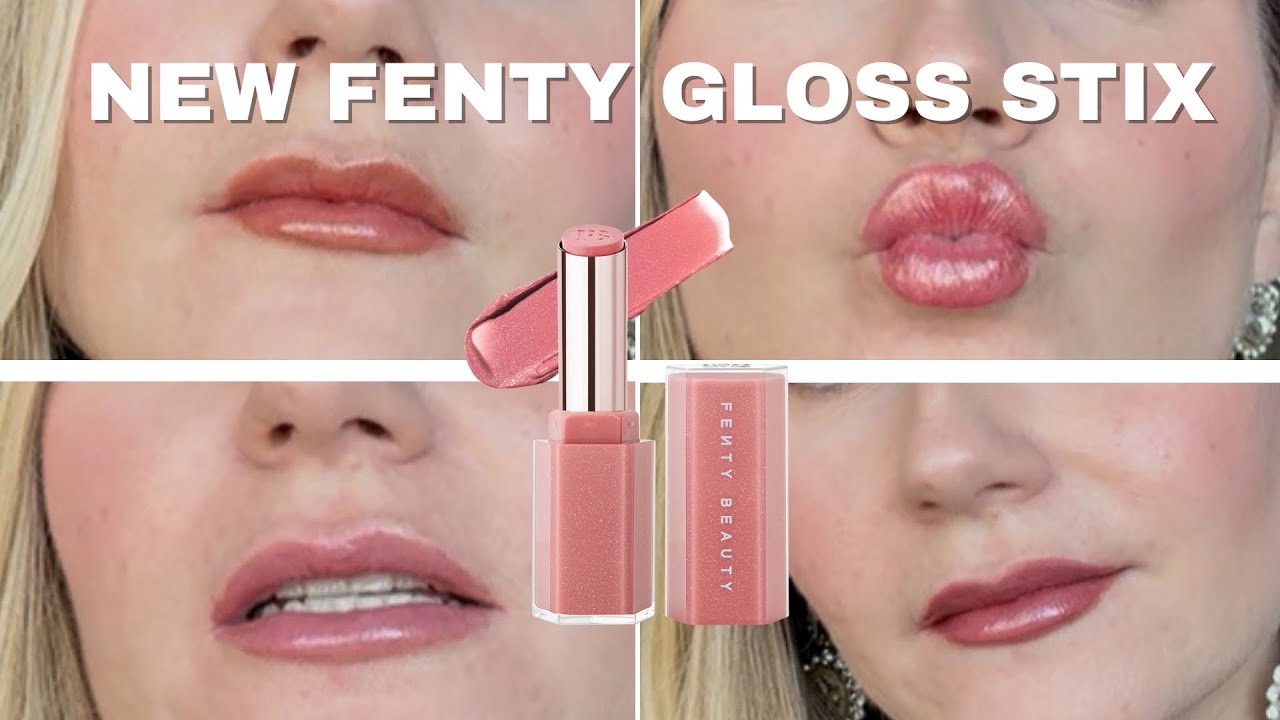 FENTY SHIMMER GLOSS BOM STIX [СВЕТЛАЯ КОЖА, 4 СВОТЧА И ОБЗОР]