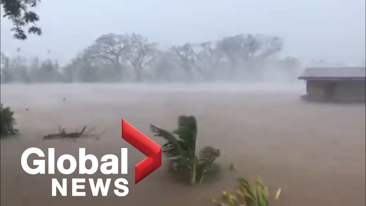 Tropical Cyclone Ana brings heavy rain, floodwaters to Fiji