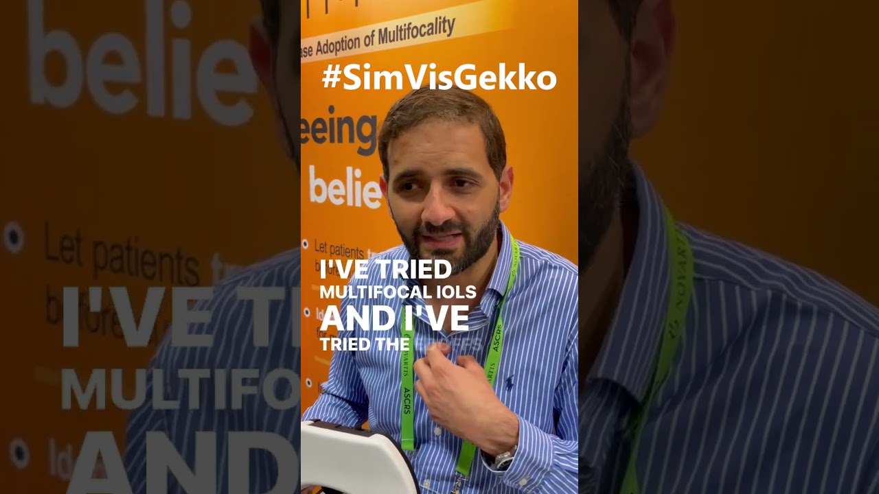 SimVis Gekko: the visual simulator to try multifocal lenses before surgery