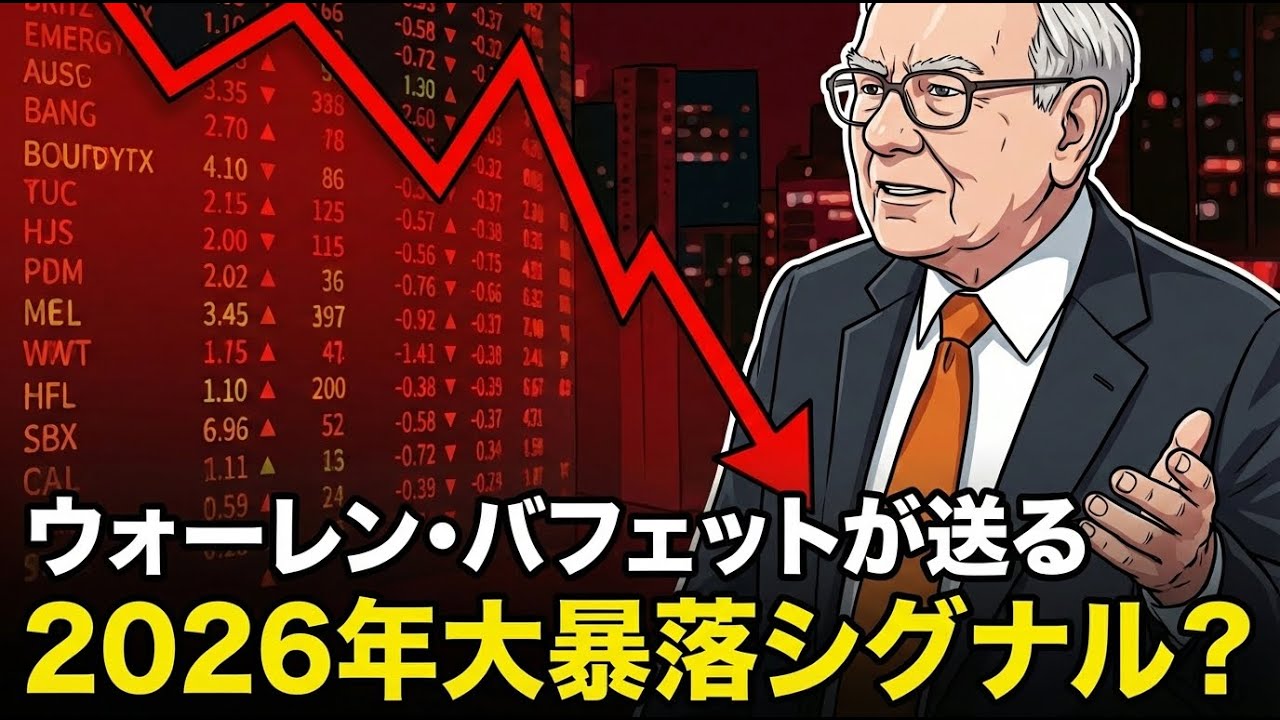 ウォーレン・バフェットの不気味な警告。「2026年に経済崩壊が迫っているのか？」