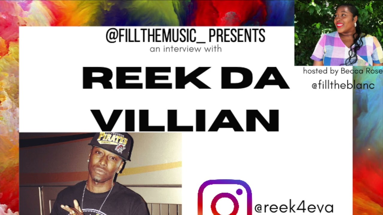 Reek Da Villian Interview | NYC | Fill the Music w/ Becca Rose