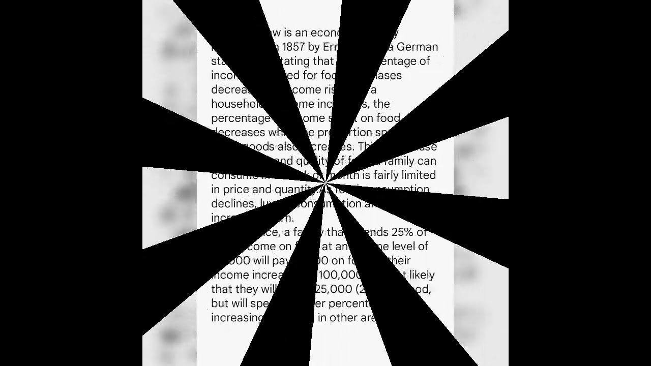 Engel's Law