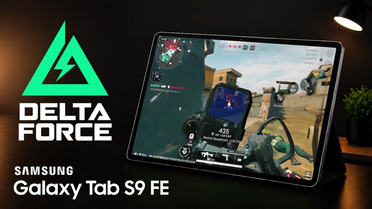 Delta Force Mobile Gameplay | Galaxy Tab S9 FE