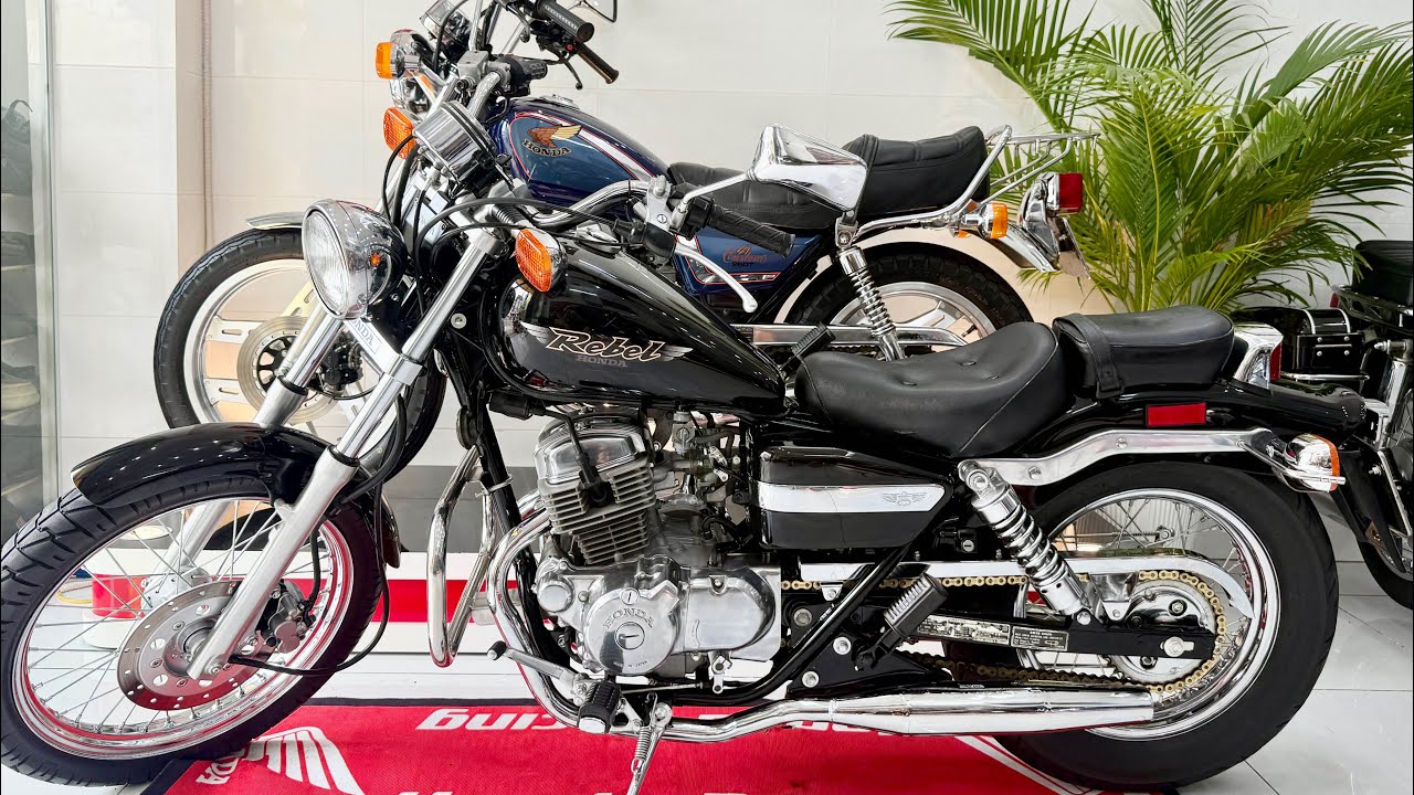 Honda rebel 125cc mới tinh:hàng nhập JAPAN:đời 1998 chính chủ sang tên biển số thành phố siêu đẹp.