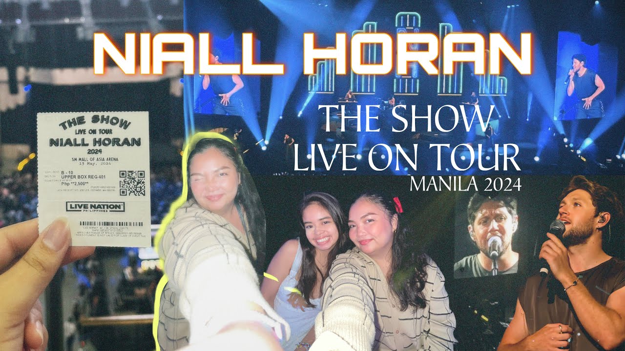 Video Diary 12 | I went to NIALL HORAN: THE SHOW LIVE ON TOUR MANILA (30min-long concert clips)