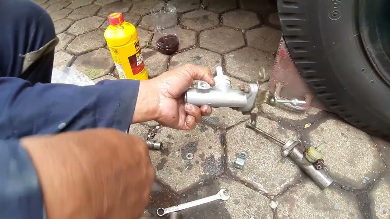 @cara pemasangan master kopling atas