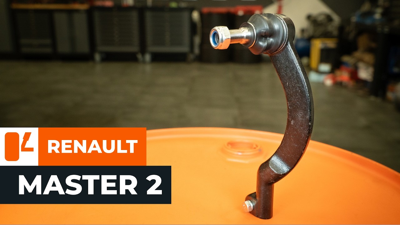 How to change tie rod ends on the RENAULT MASTER 2 Van [AUTODOC TUTORIAL]
