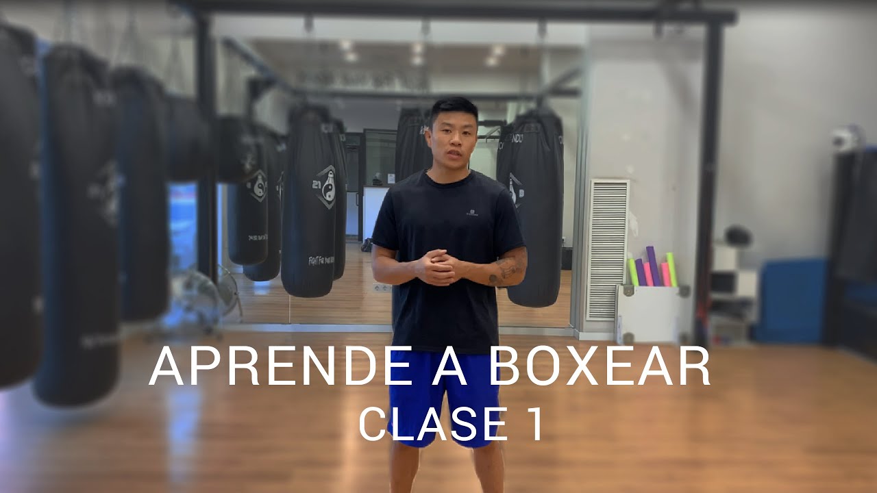 ¿Cómo aprender a boxear? Clase 1, para cualquier persona desde nivel 0. Te enseño los primeros pasos