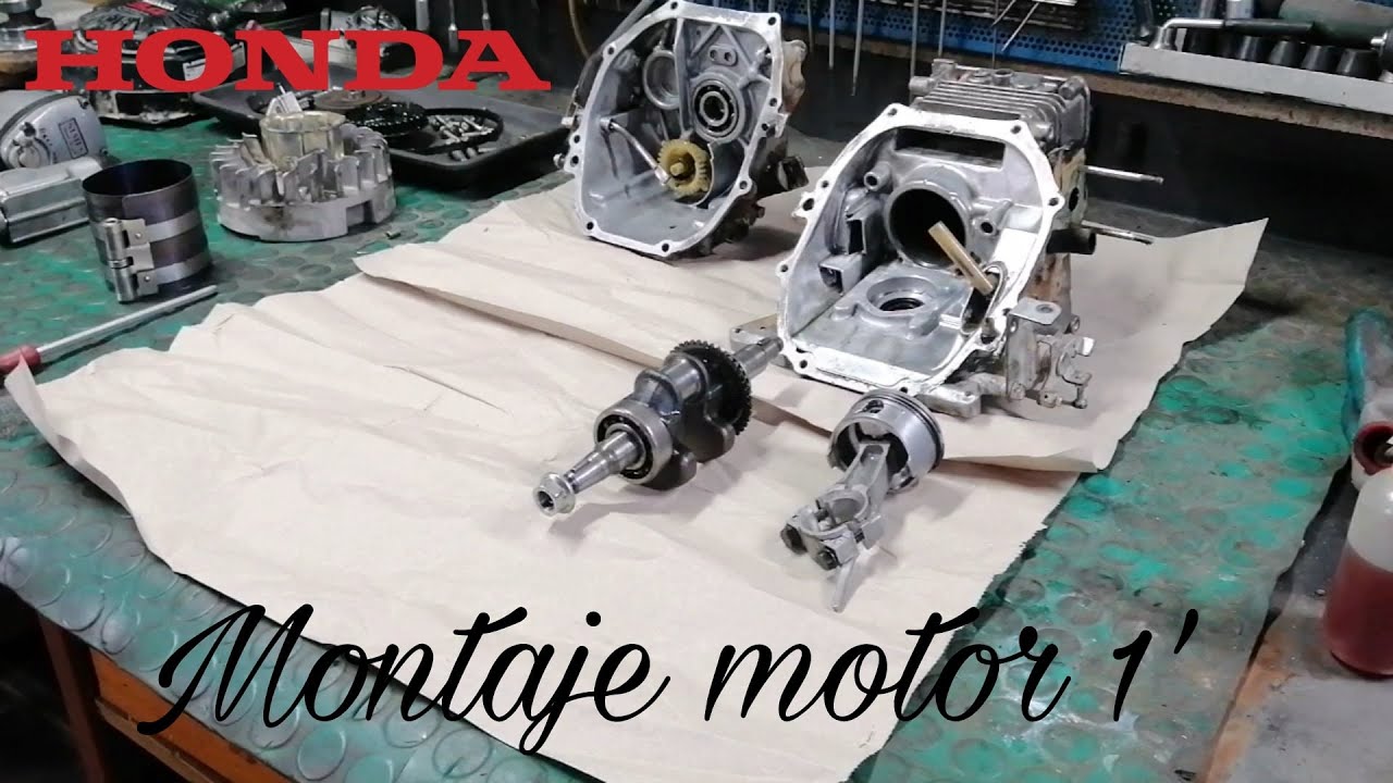 Honda gx montaje part. 1