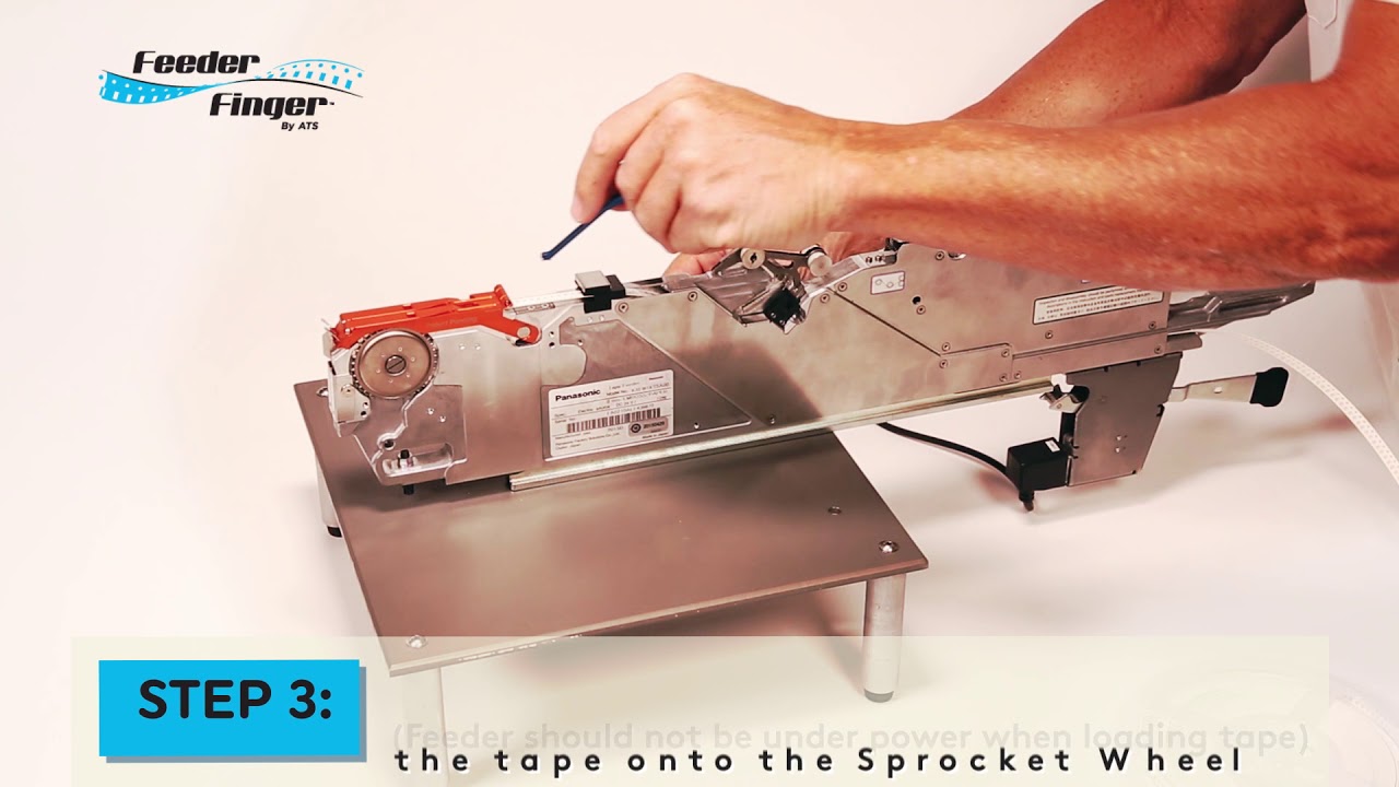 PANASONIC CM FULL REEL TAPE LOADING