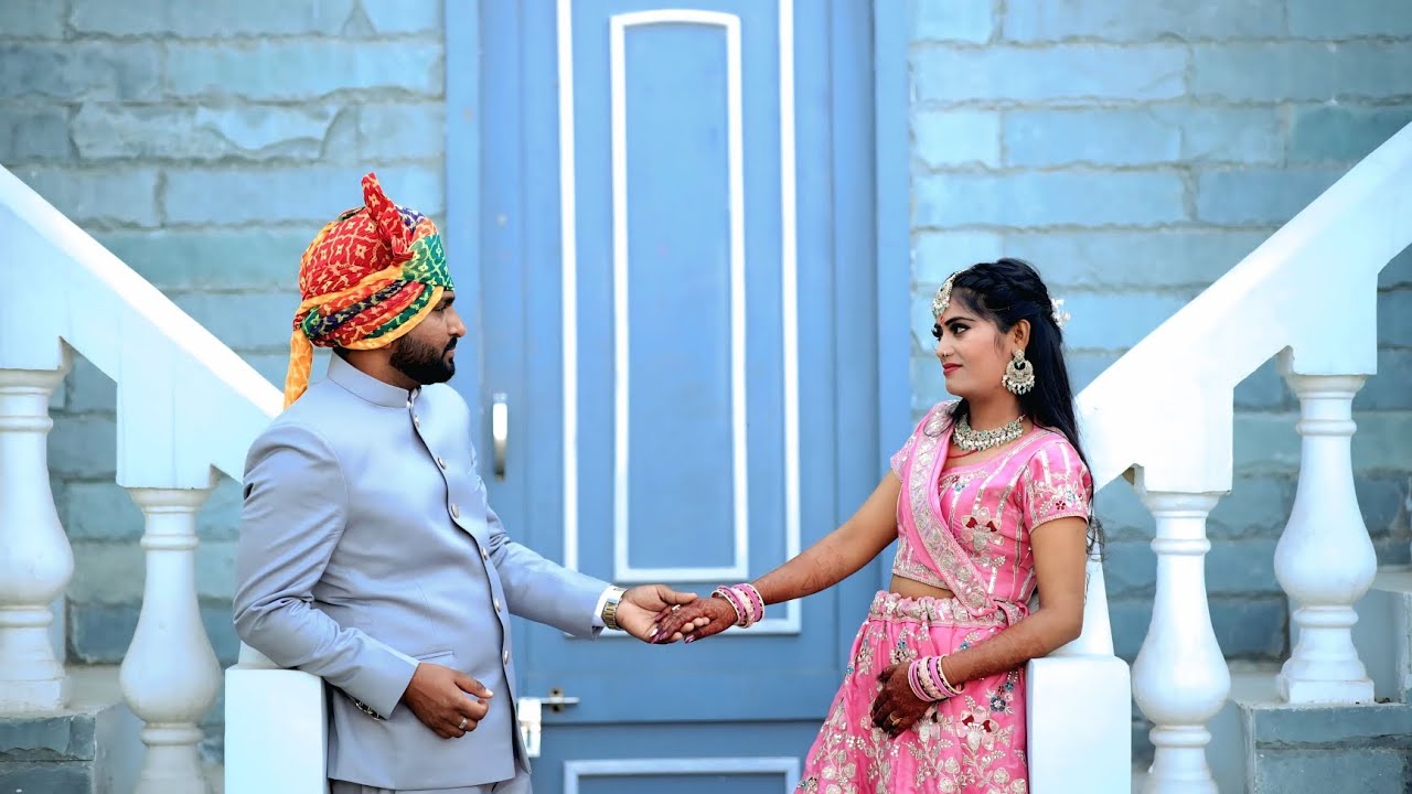 विजय बोले धीमे-धीमे,“सरोज तू मेरी रानी…”थारे बिना अधूरी लागे,हर एक मेरी कहानी। RING CEREMONY 💍Song 