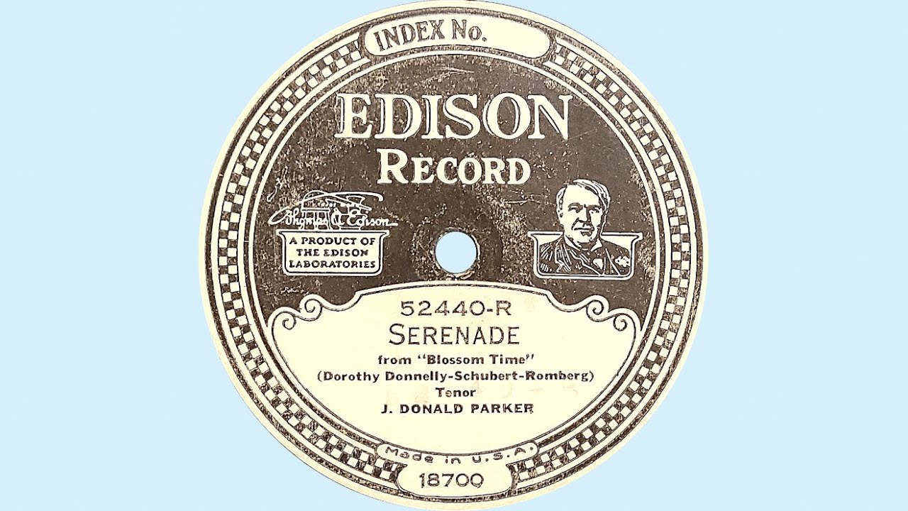 Schubert: “Serenade” by J Donald Parker 1928
