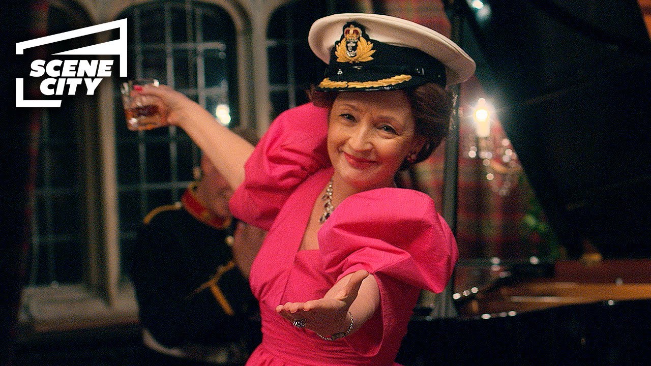 Margaret Spends a Lovely Night with Peter | The Crown (Lesley Manville, Timothy Dalton)
