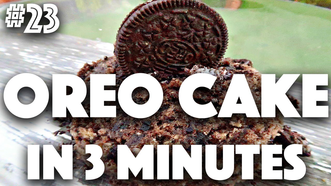 HOW TO: VEGAN OREO CAKE IN 3 MINUTES | #23 (30 Videos in 30 Days) ♥ Cheap Lazy Vegan