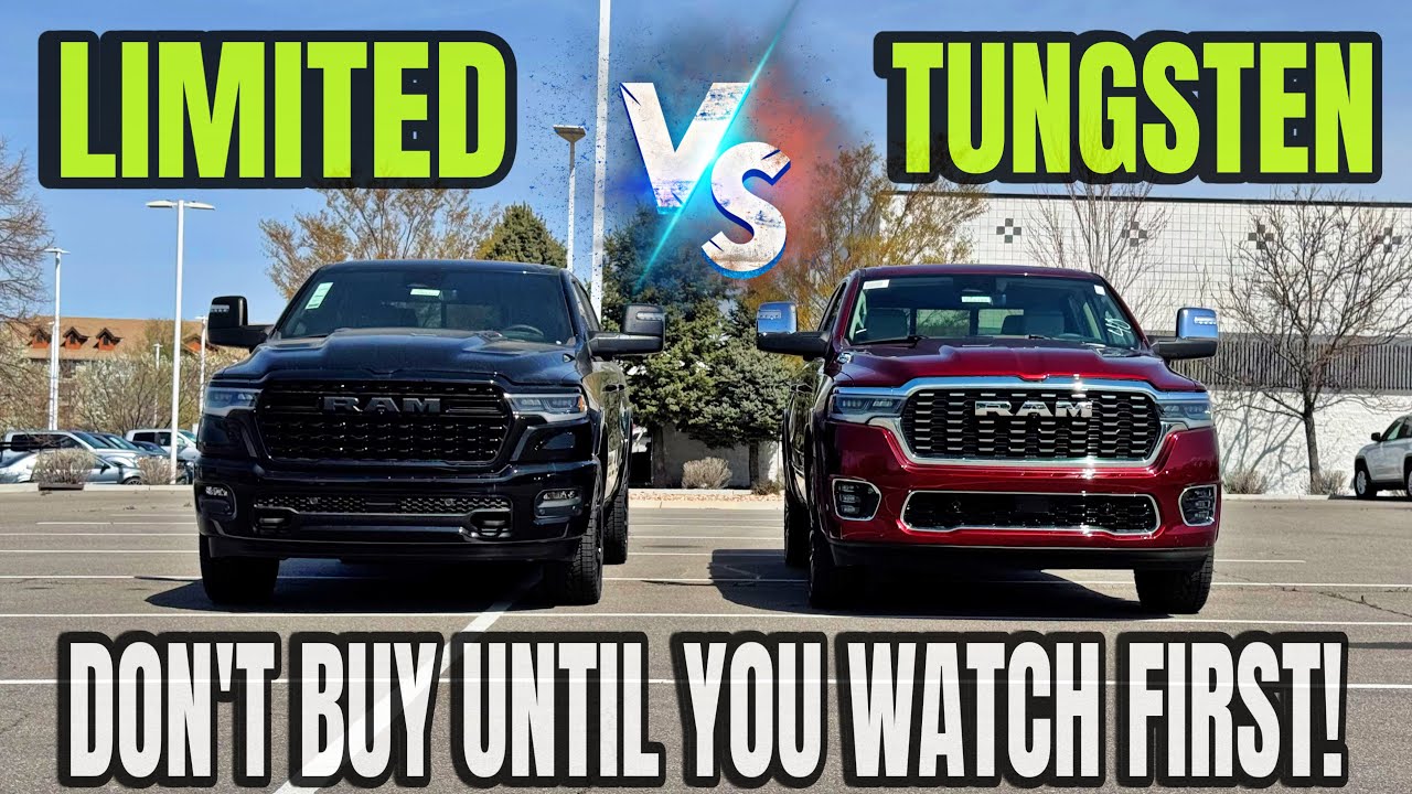 2025 RAM 1500 Tungsten VS Limited: This Shocked Me!!!