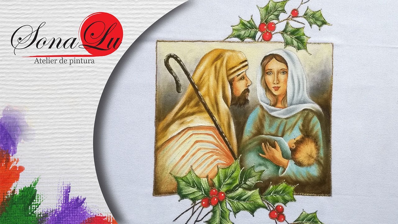 Aula 305 - Família Natalina em Pano de Prato - Parte 2