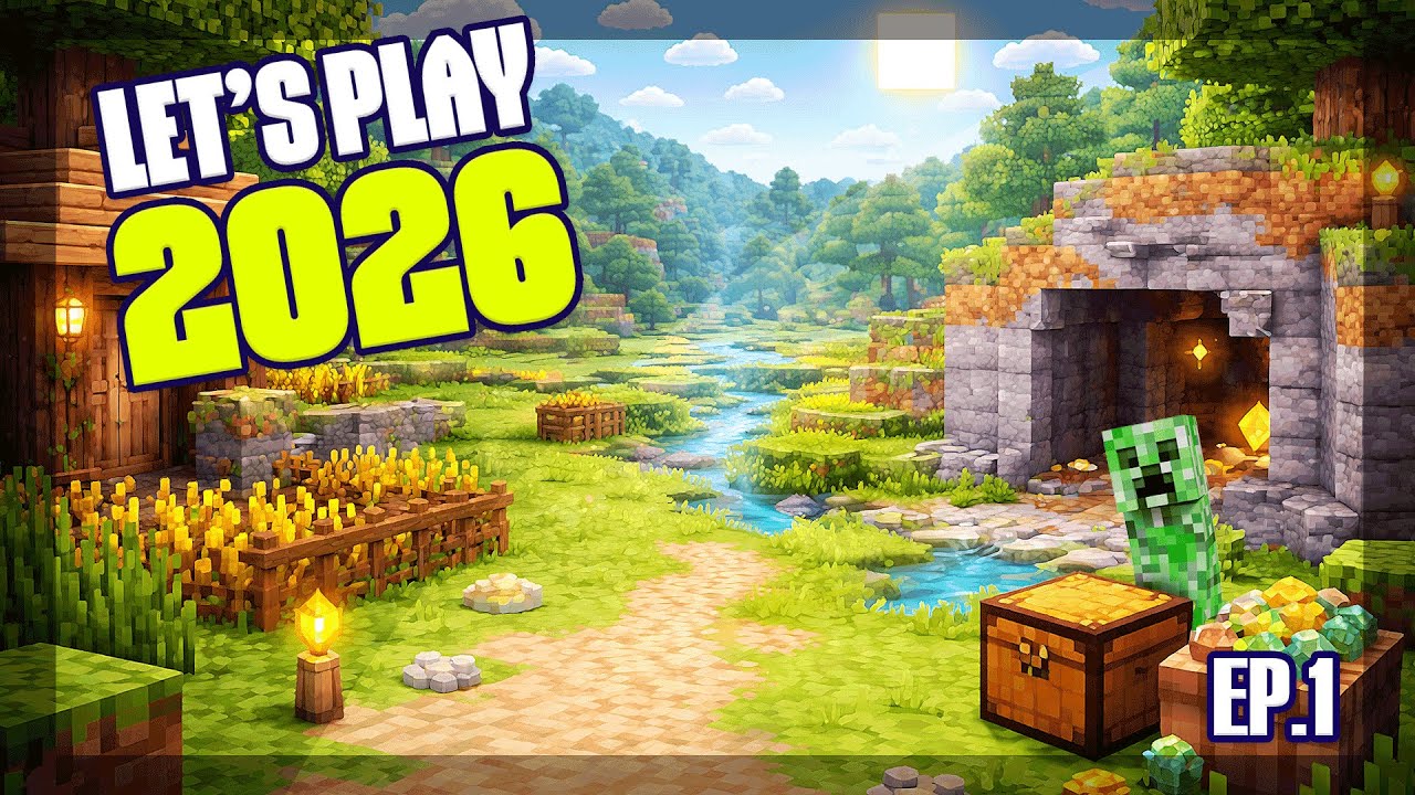 Starting a New World &mdash; Minecraft 2026 | Episode 1