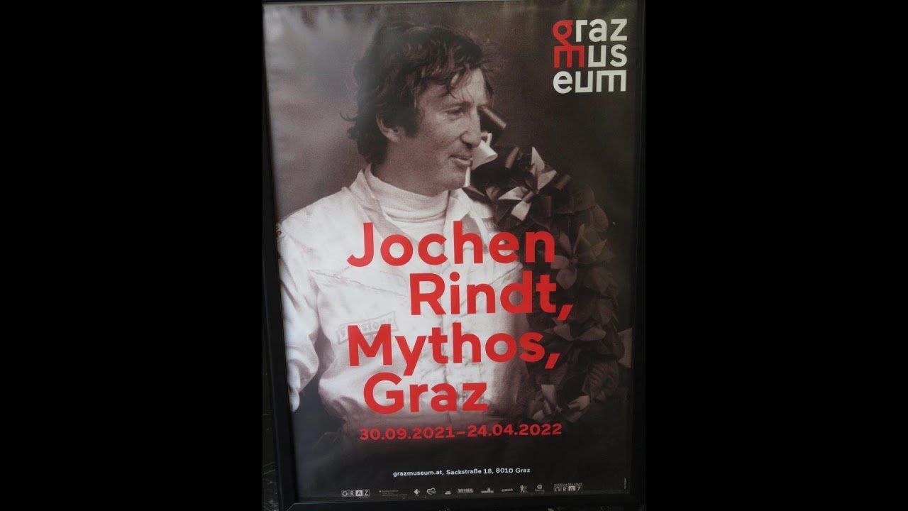 Jochen Rindt, Mythos, Graz, Grazmuseum 2. 11. 2021