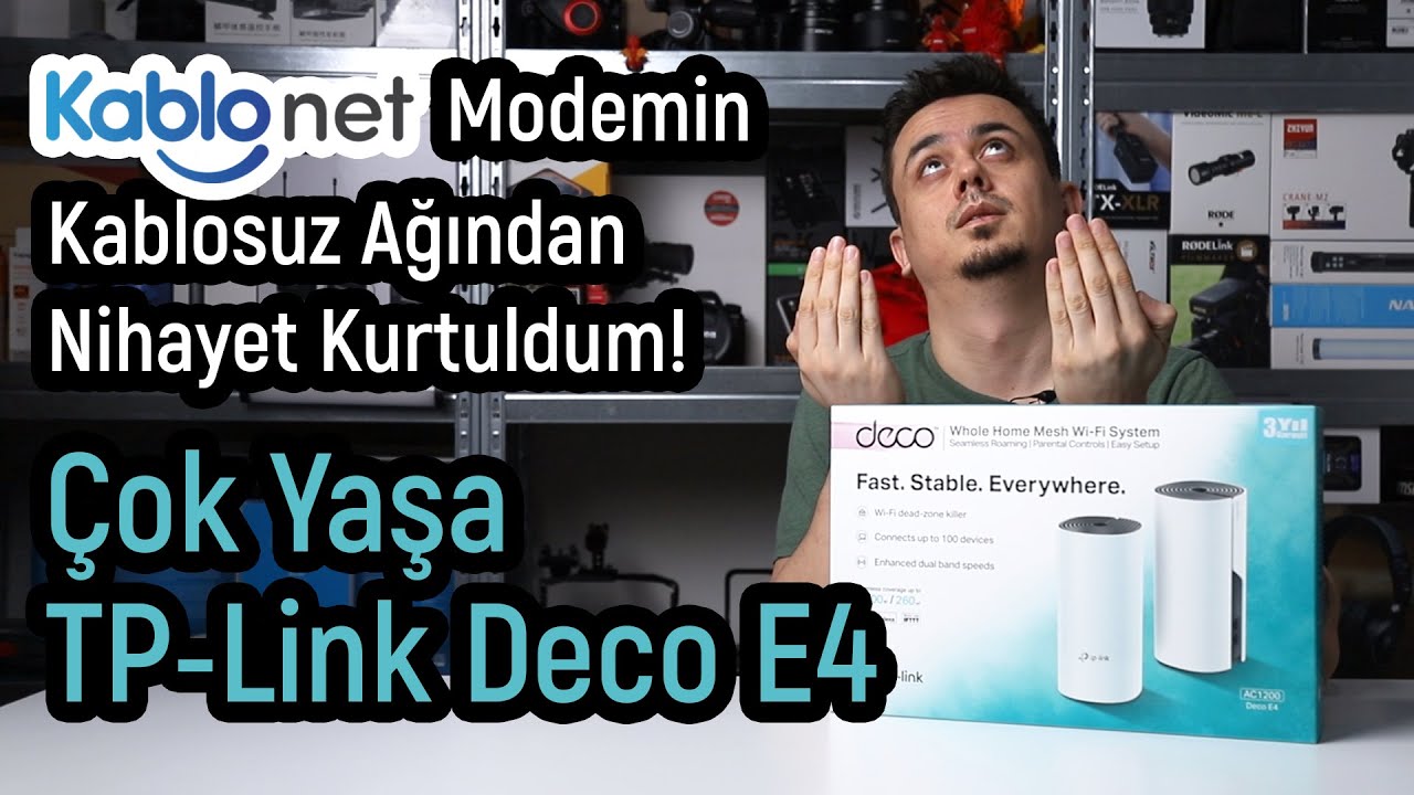 TP Link Deco E4 İnceleme ve Kurulum ( KabloNet )  by Volkan Yetilmezer