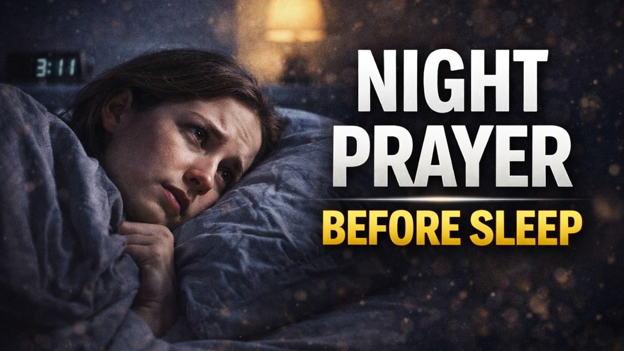If You Can't Sleep, Listen To This Prayer | Night Prayer Before Sleep
